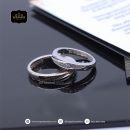 Cincin Kawin Tunangan Platinum Couple Elegant PT0083PT