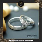 Cincin Kawin Tunangan Platidium Platidium PTDO127PTD